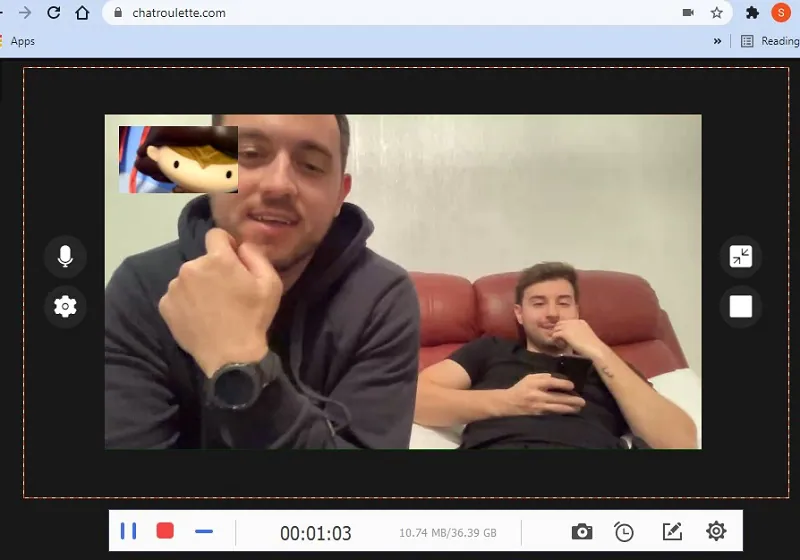 sgpremium record chatroulette step2