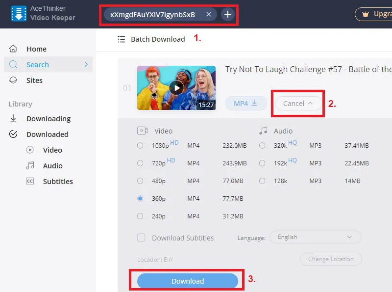 youtube to powerpoint mp3 vk step2