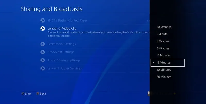 ps4 recording video step1