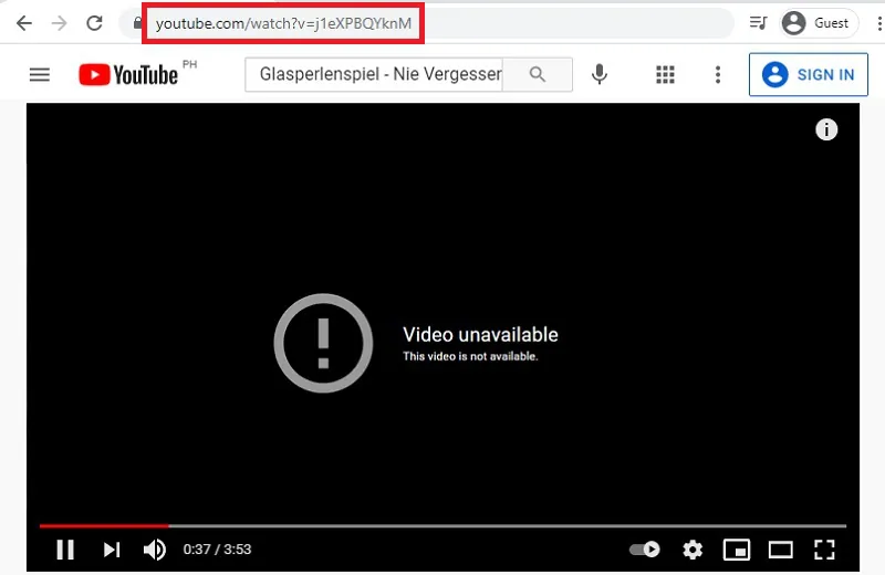 download blocked youtube video activate vpn step2
