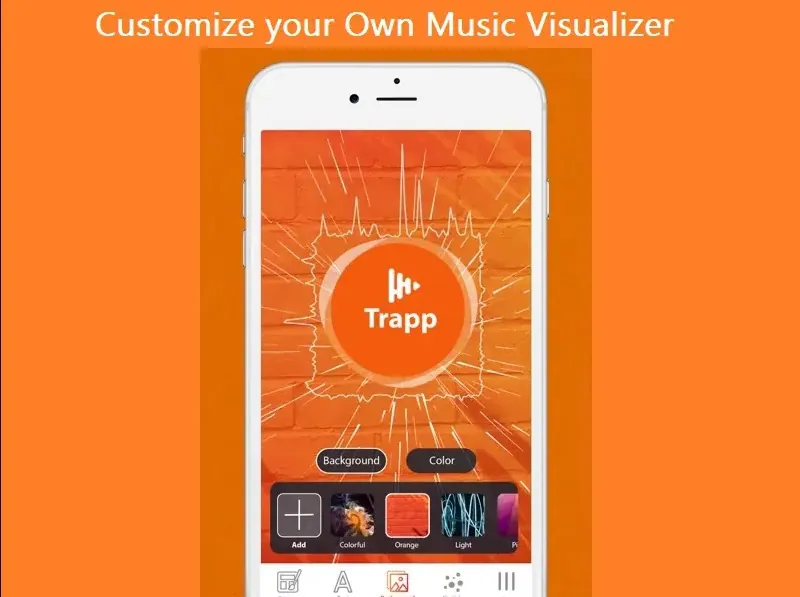 trapp as best music visualizer online