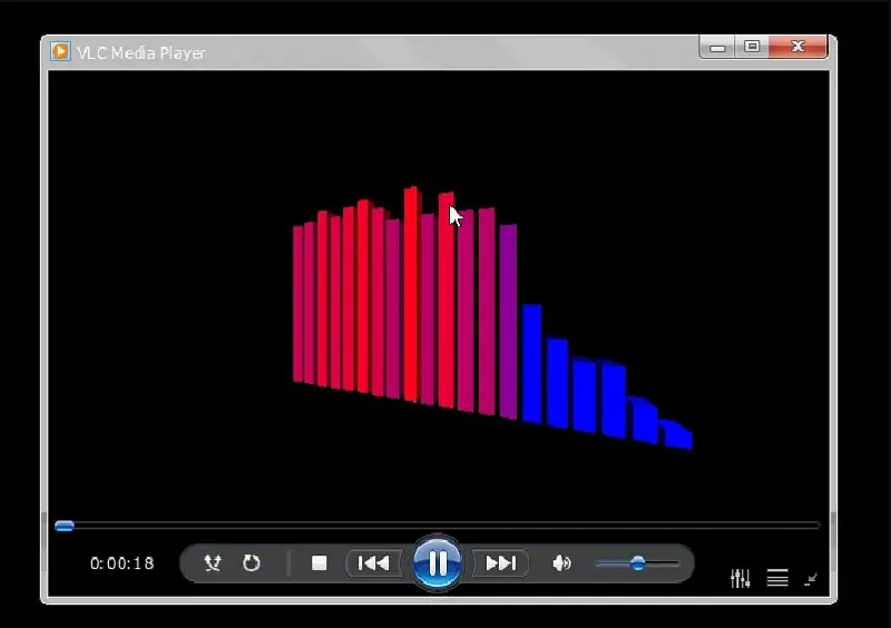 vlc media player as best music visualizer online